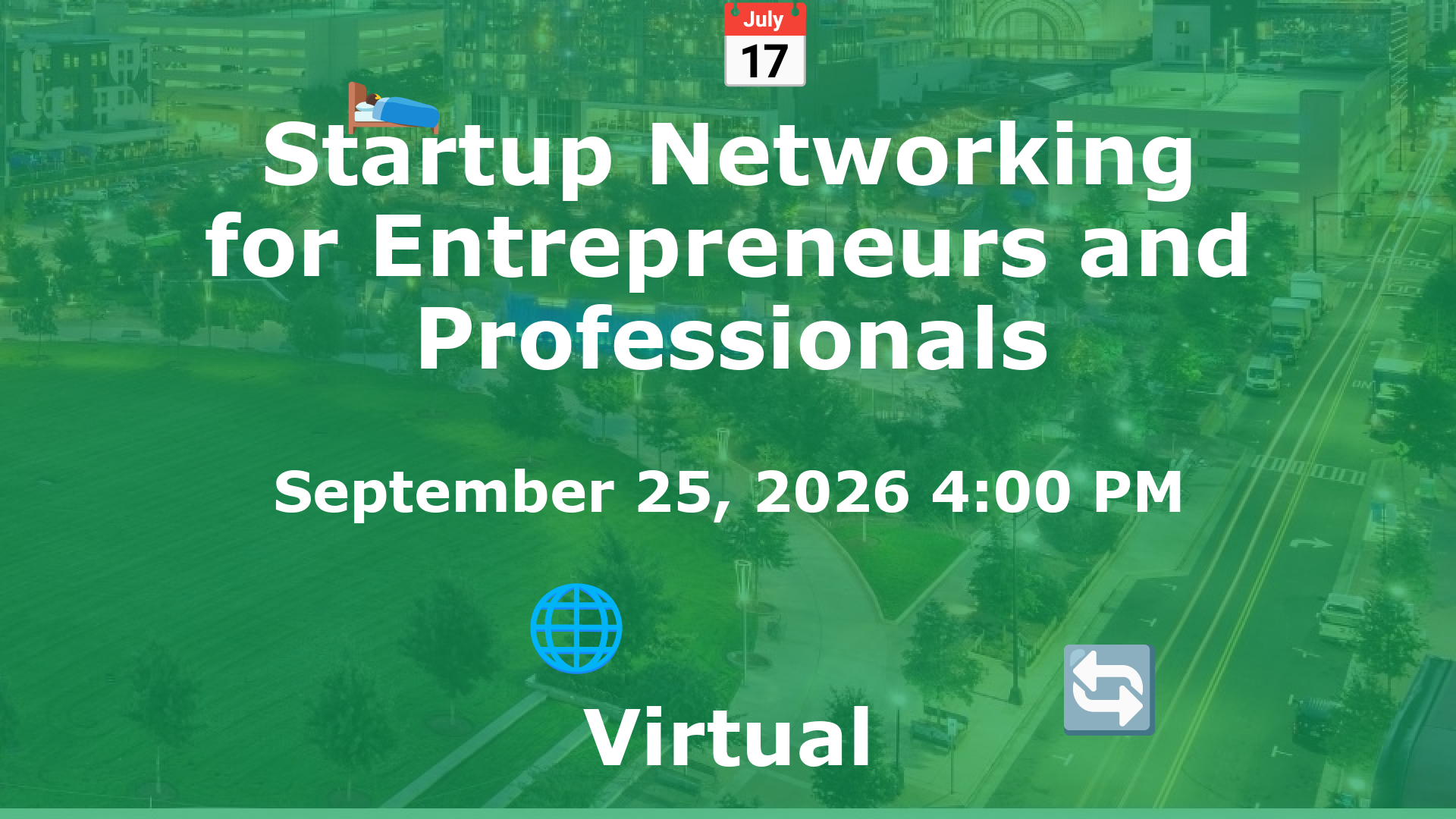 Startup Networking for Entrepreneurs and Professionals event image